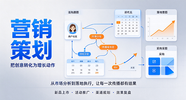 八公山区营销策划